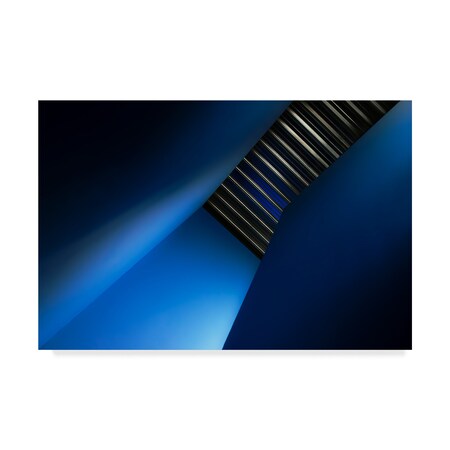 Trademark Fine Art Gilbert Claes 'In The Blues' Canvas Art, 22x32 1X05899-C2232GG